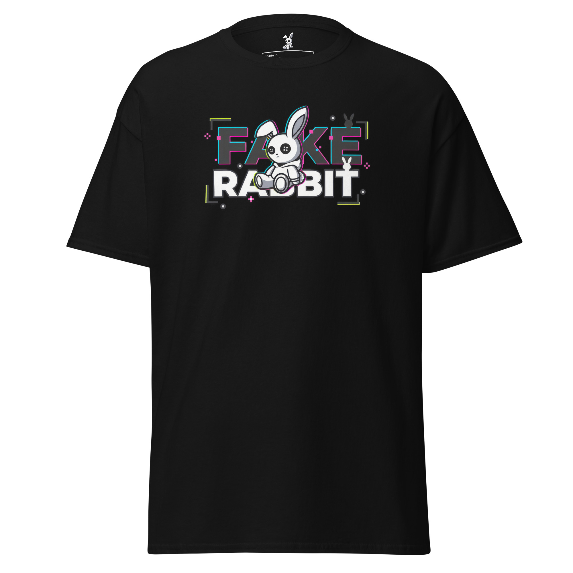 Fake Rabbit T-Shirt – Turn it up Rabbit