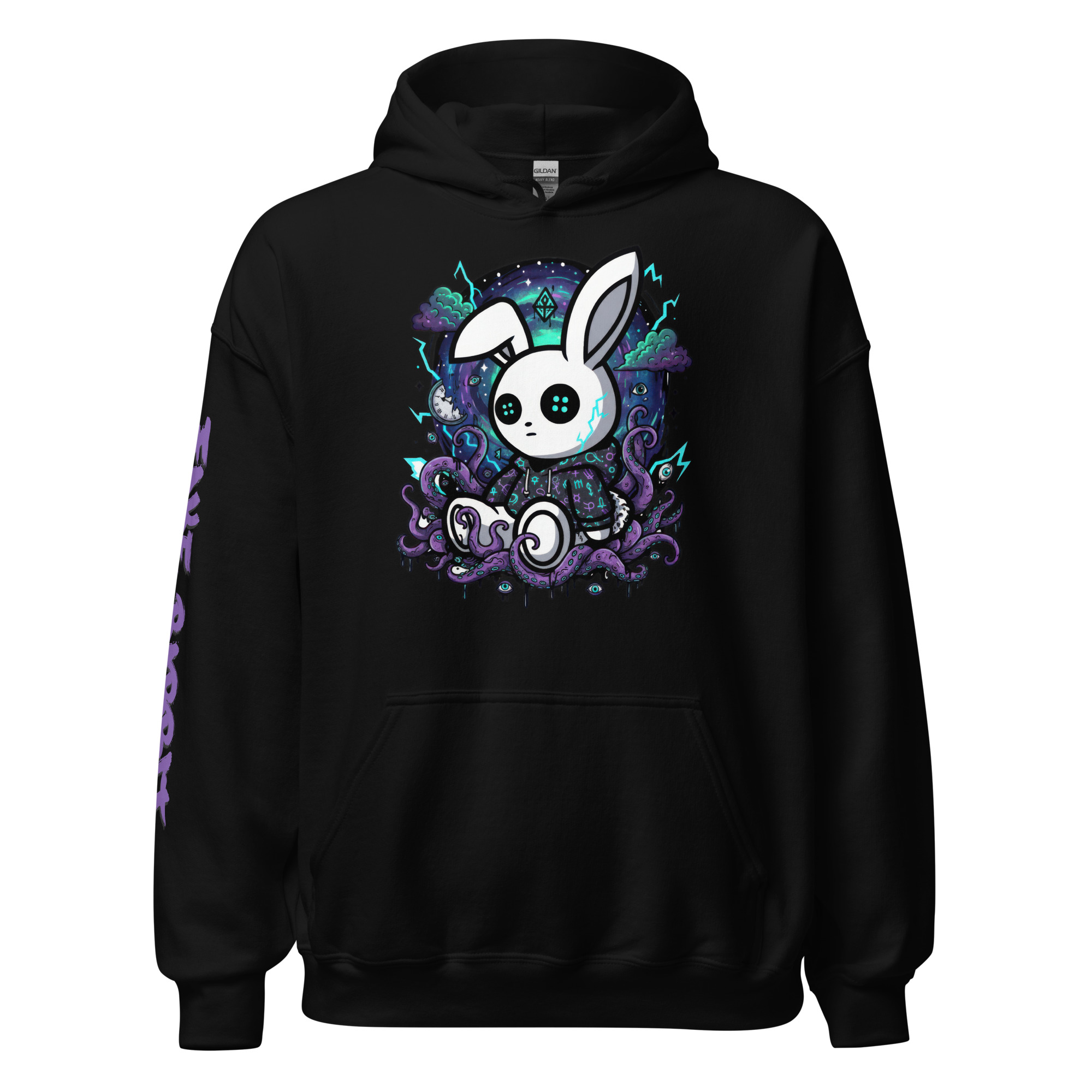 Fake Rabbit Hoodie - Cthulhu Rabbit