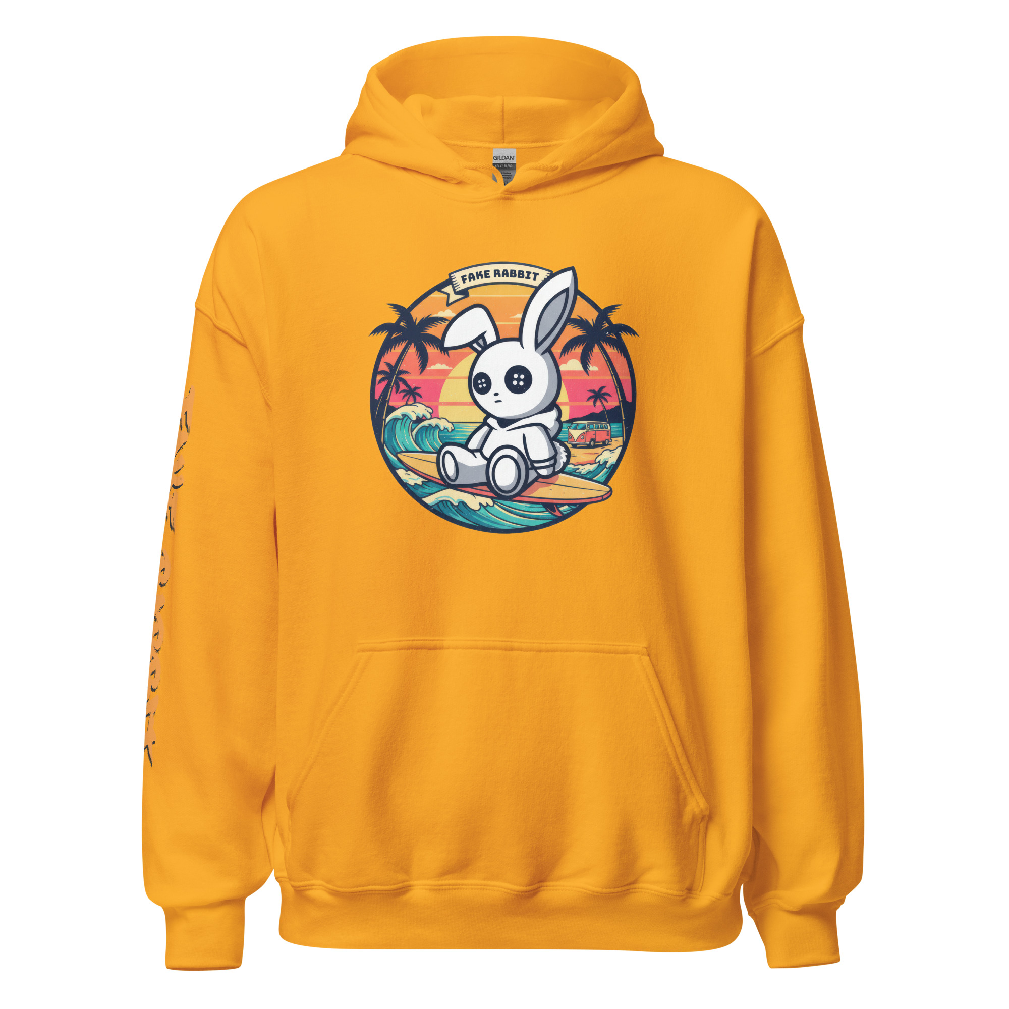 Fake Rabbit Hoodie - Surfer Rabbit – Bild 3