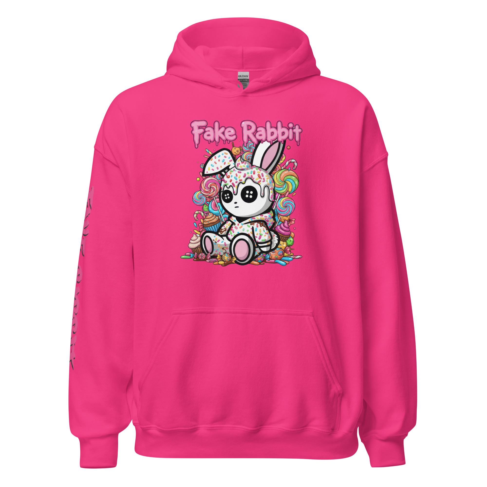 Alternative view of Fake Rabbit Hoodie – Candy Rabbit