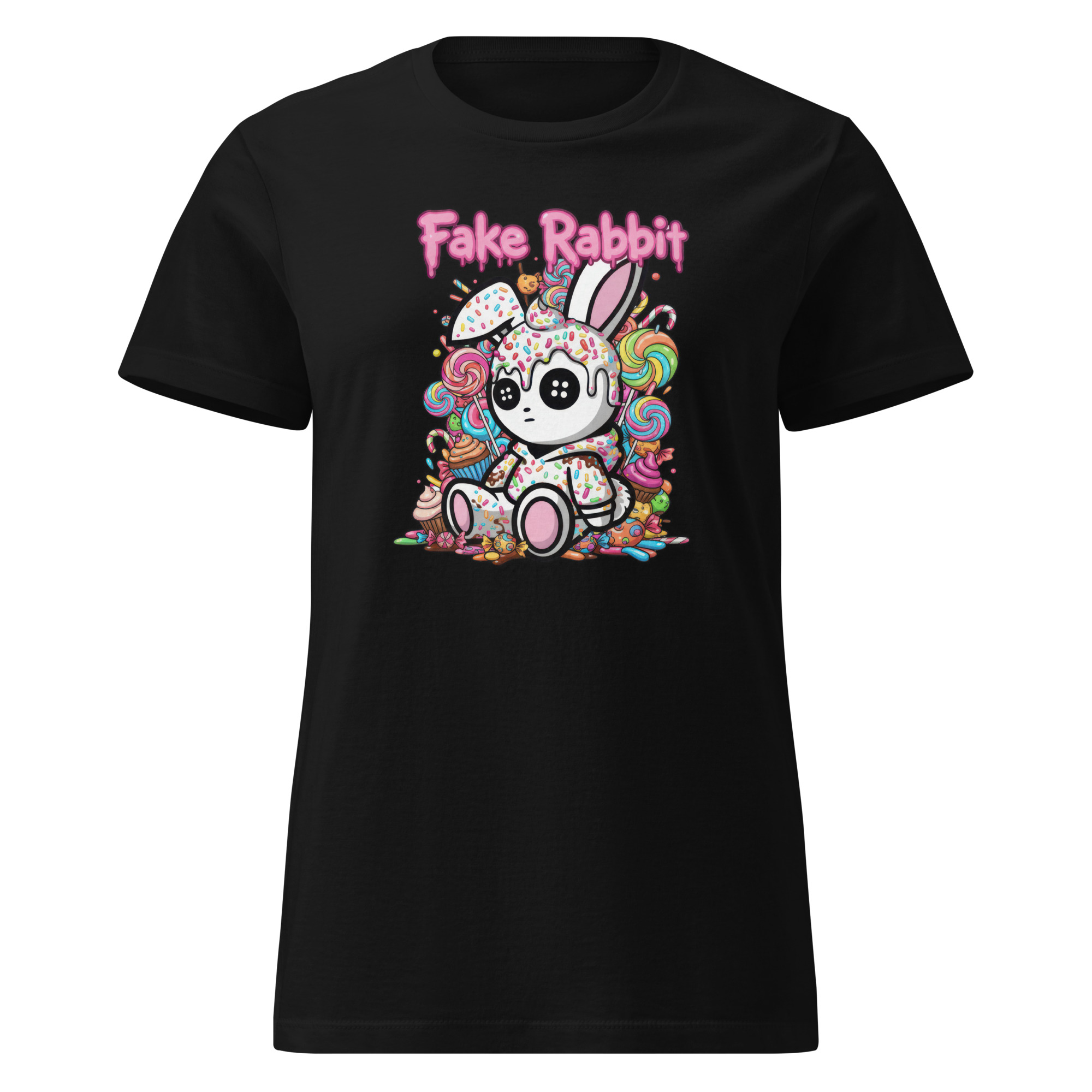 Fake Rabbit Damen T-Shirt – Candy Rabbit