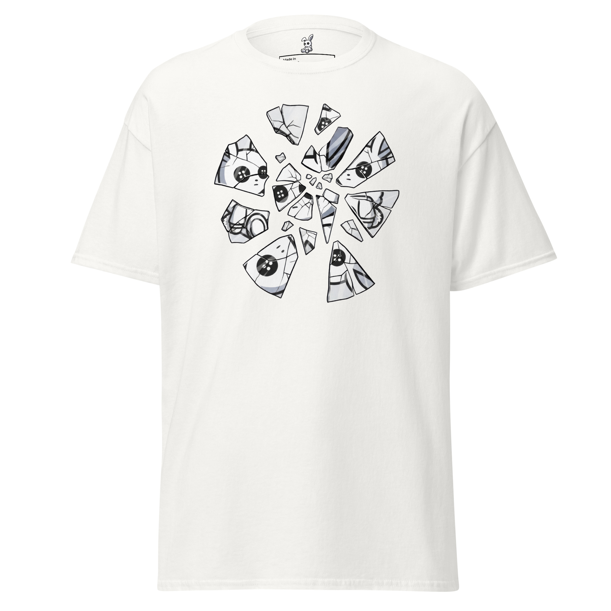 Alternative view of Fake Rabbit T-Shirt - Shattered Rabbit