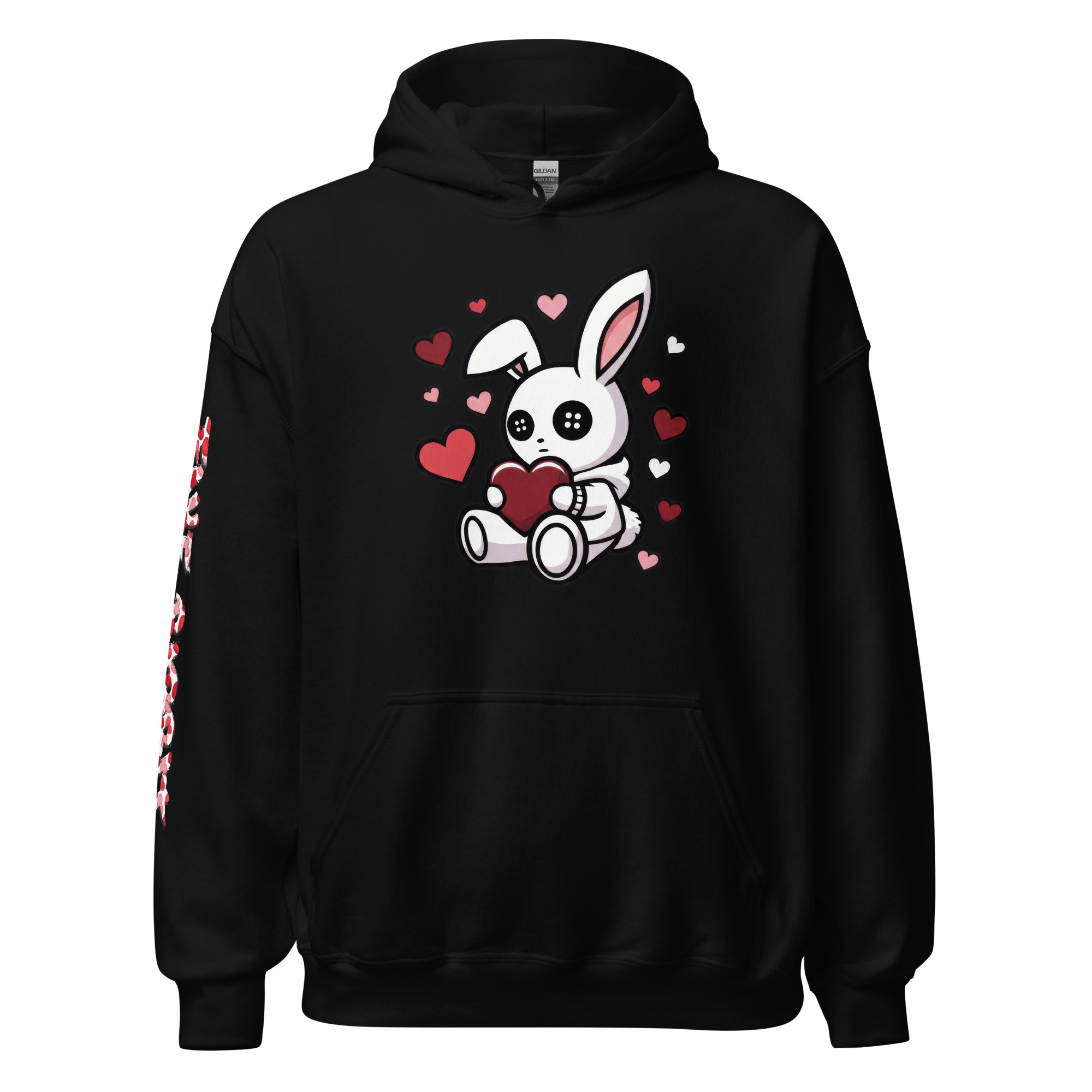 Fake Rabbit Hoodie - Hab dich lieb Rabbit