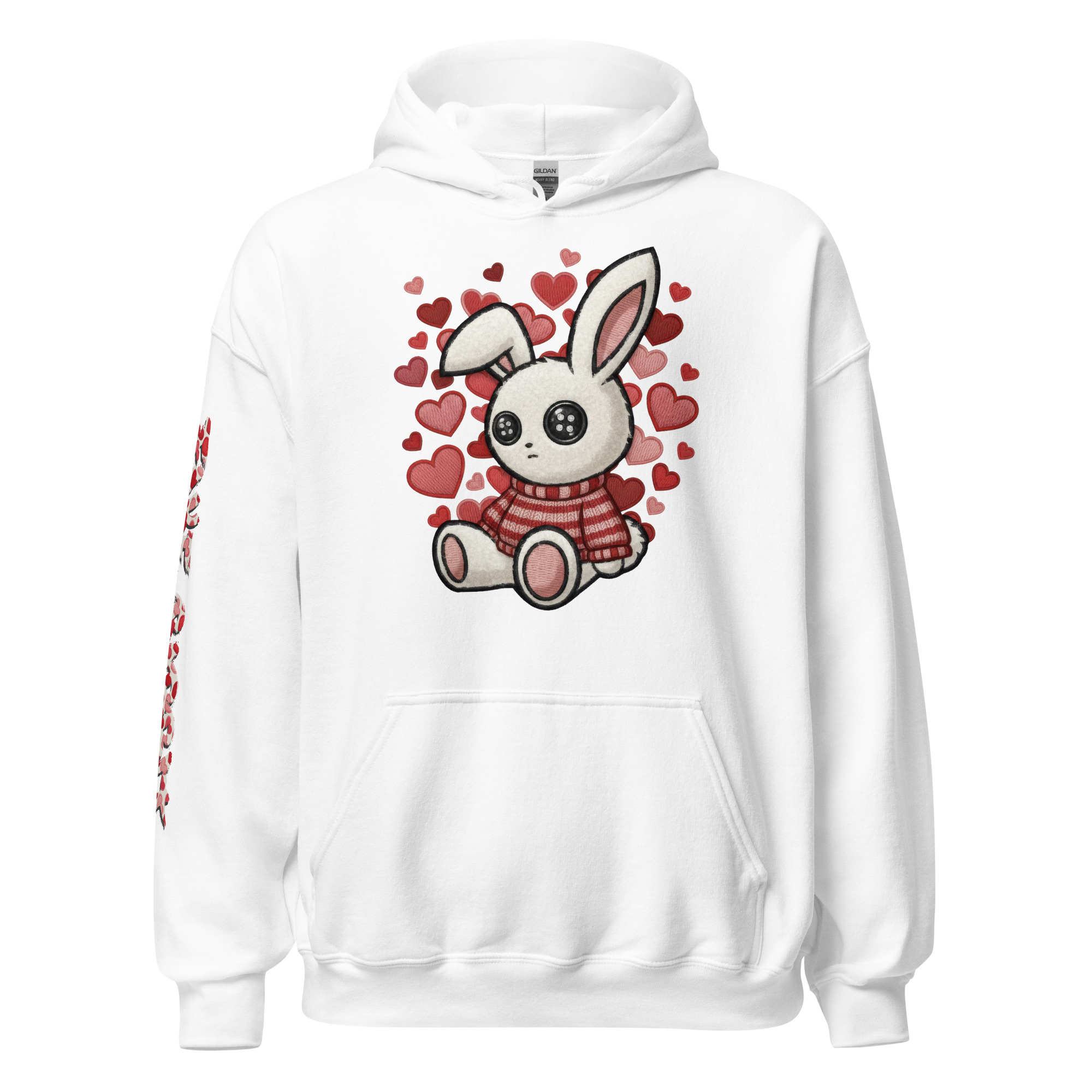 Alternative view of Fake Rabbit Hoodie - Love Rabbit
