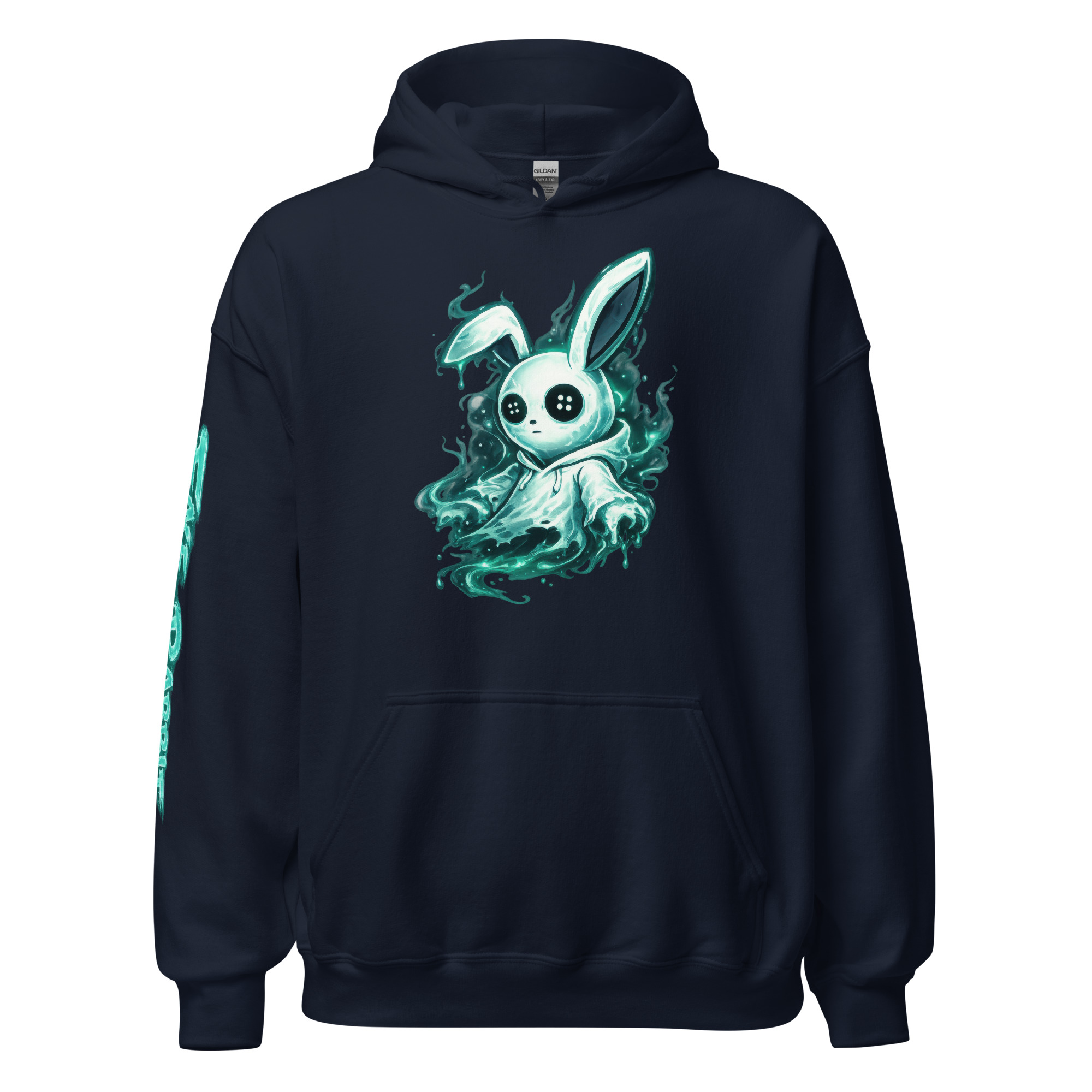 Alternative view of Fake Rabbit Hoodie - Ghost Rabbit