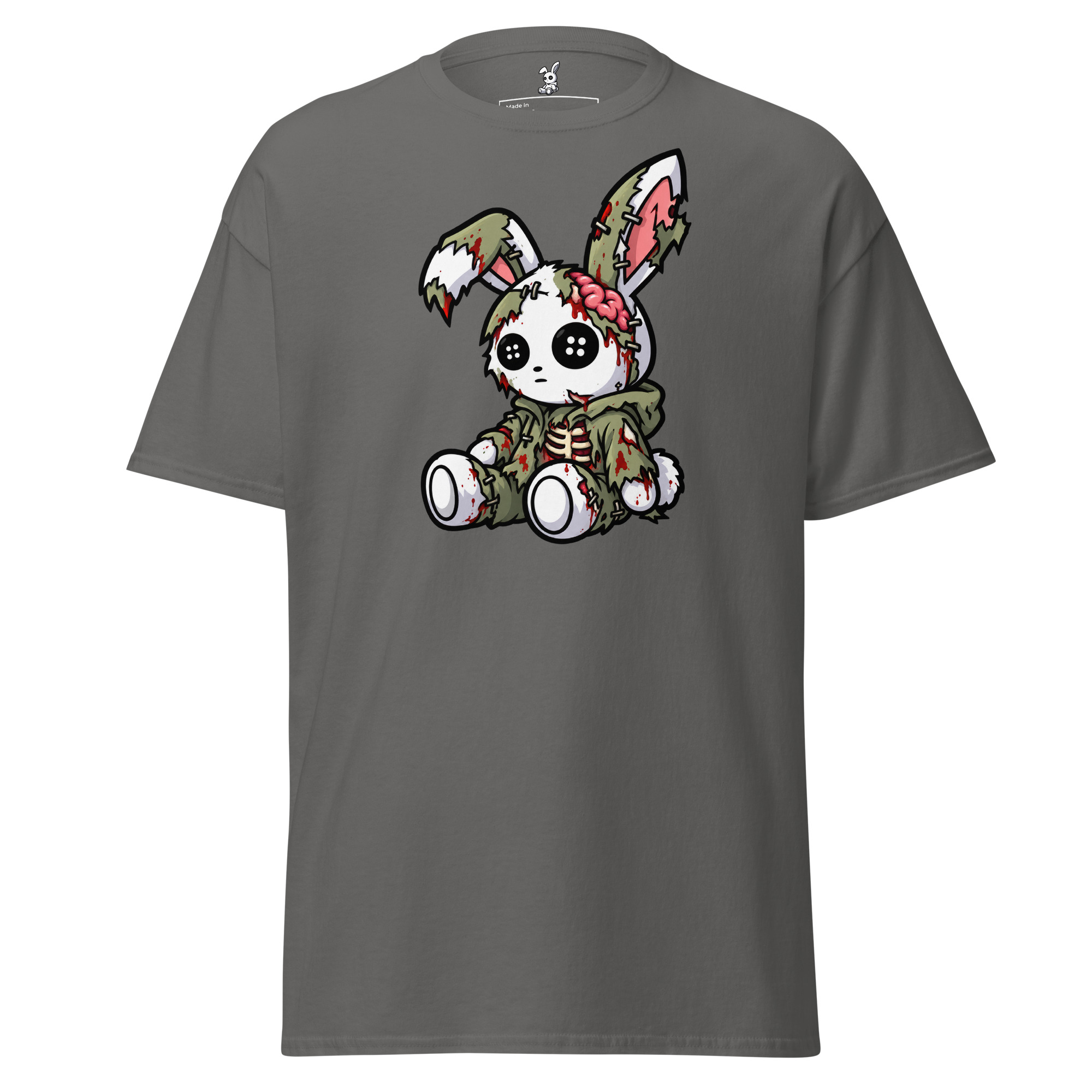 Alternative view of Fake Rabbit T-Shirt - Zombie Rabbit