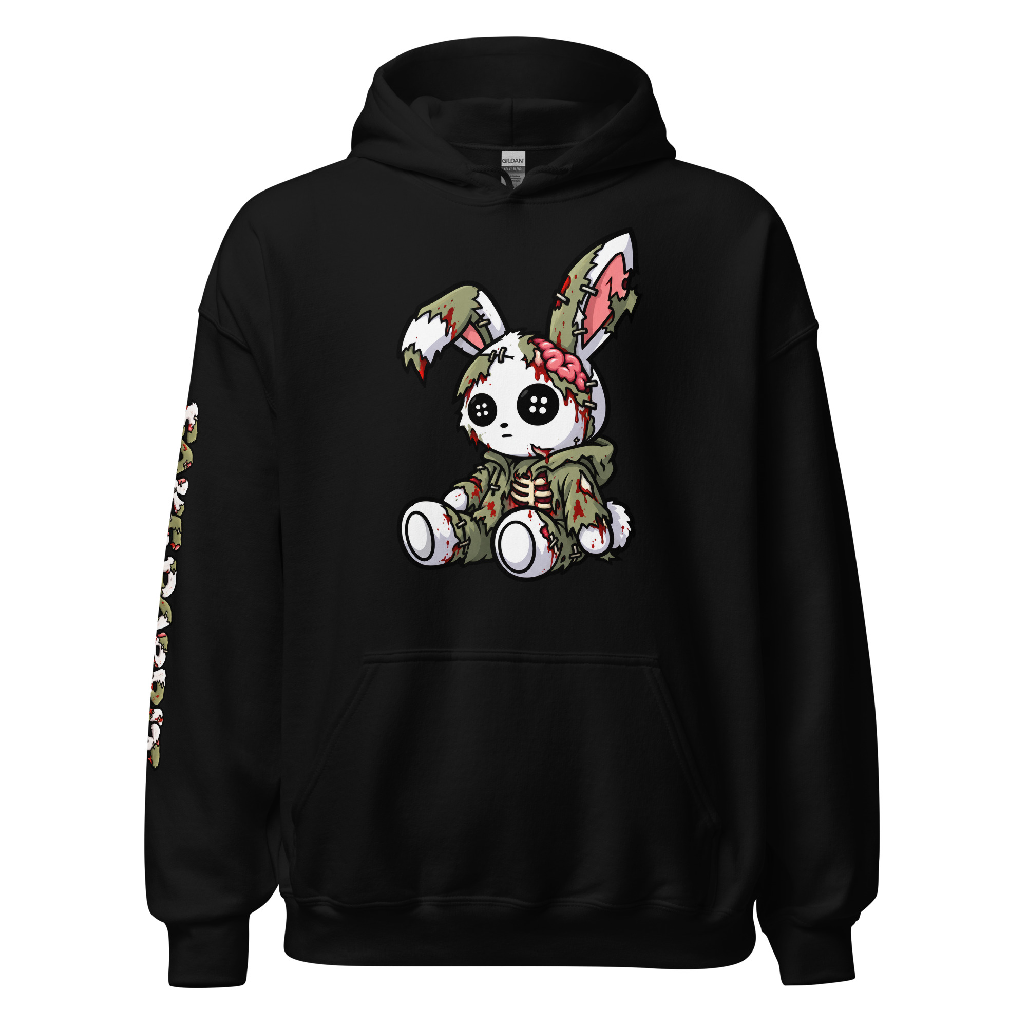 Fake Rabbit Hoodie - Zombie Rabbit