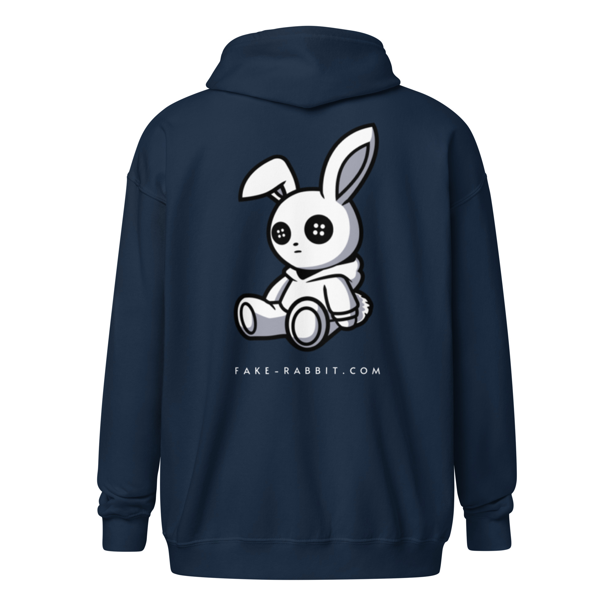 Fake Rabbit Classic Zip-Hoodie - THE BIG ONE – Bild 5