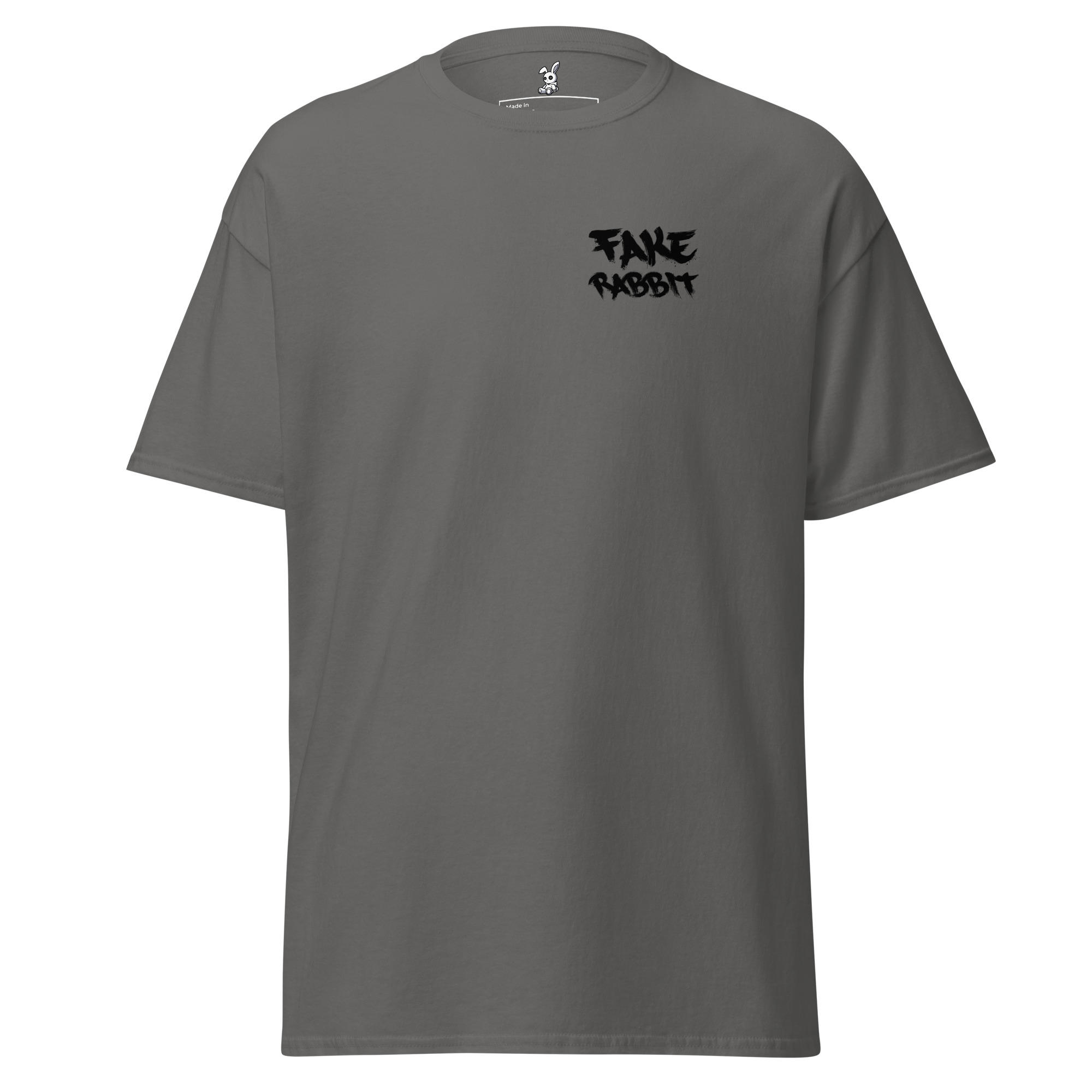 Fake Rabbit Classic T-Shirt - THE BIG ONE - Holzkohle, 2XL